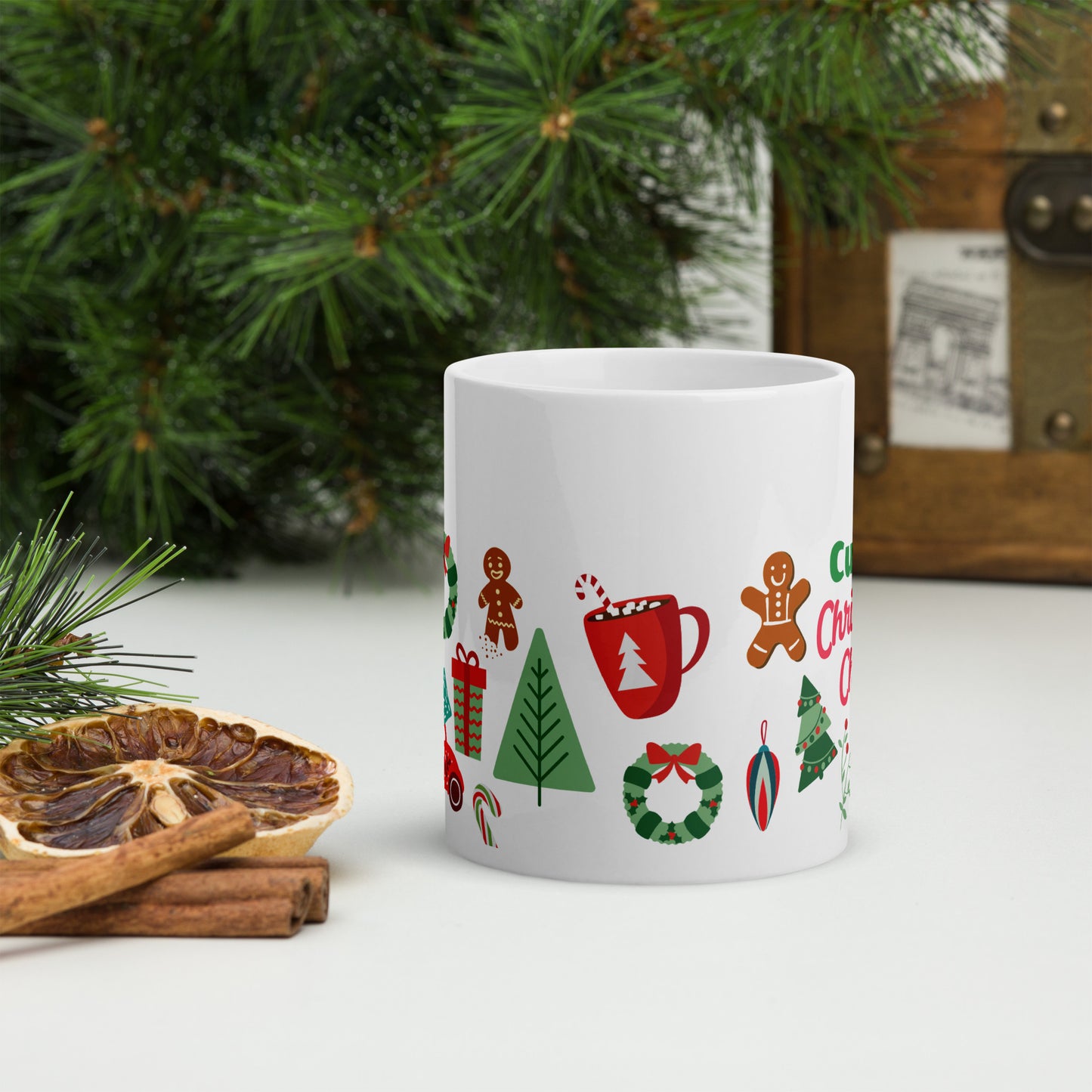 Cup of Christmas Cheer Glossy Mug