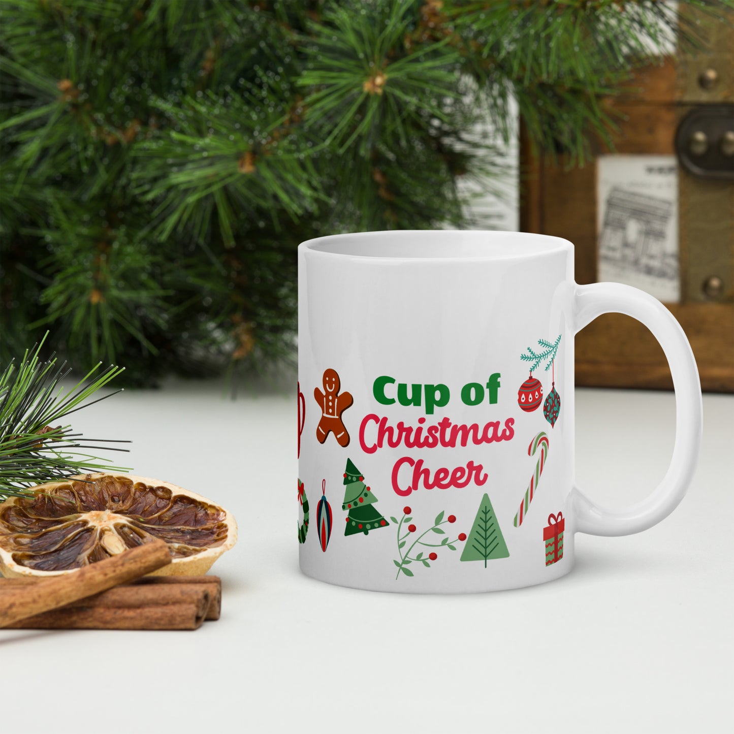 Cup of Christmas Cheer Glossy Mug