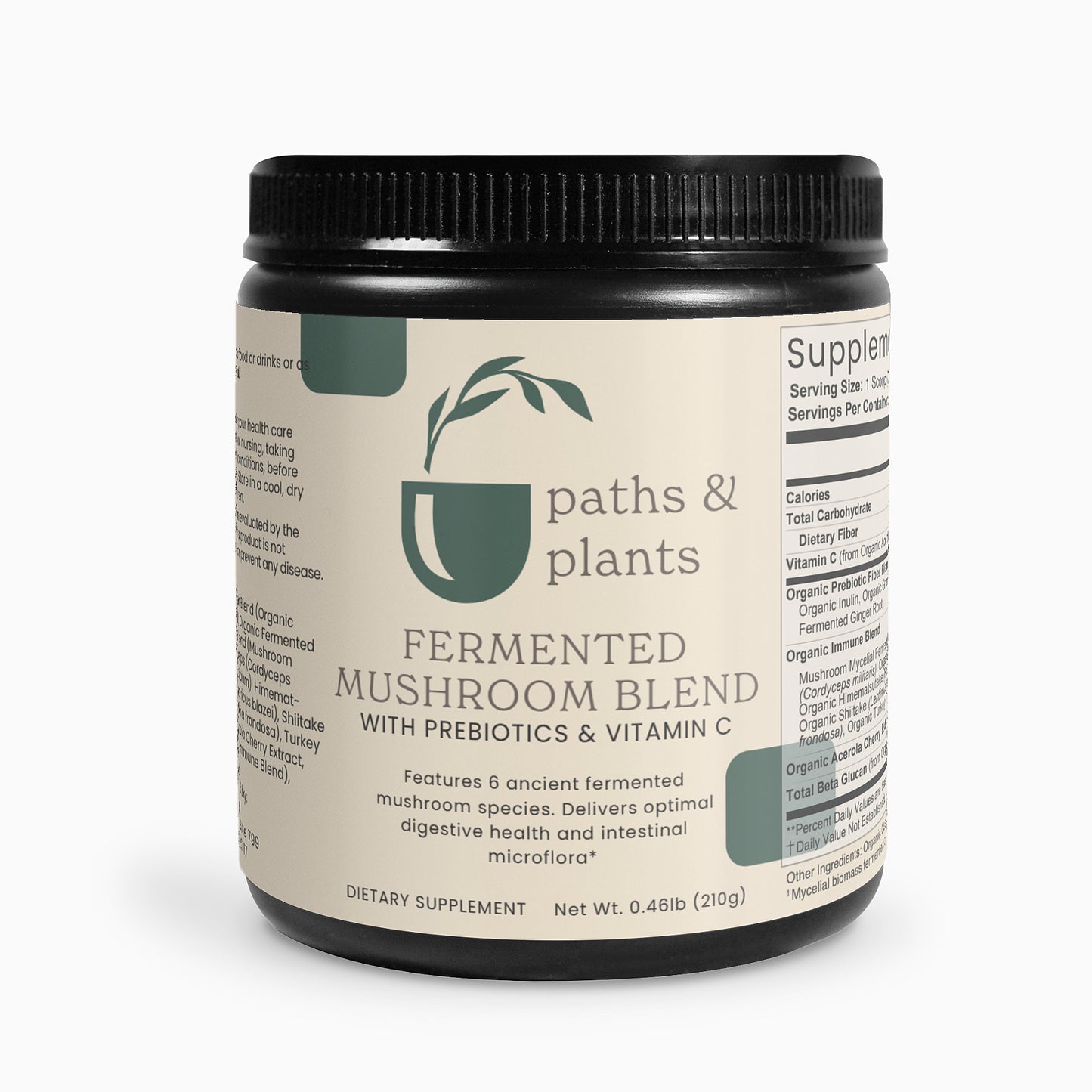 Paths & Plants Fermented Mushroom Blend - 30 Servings